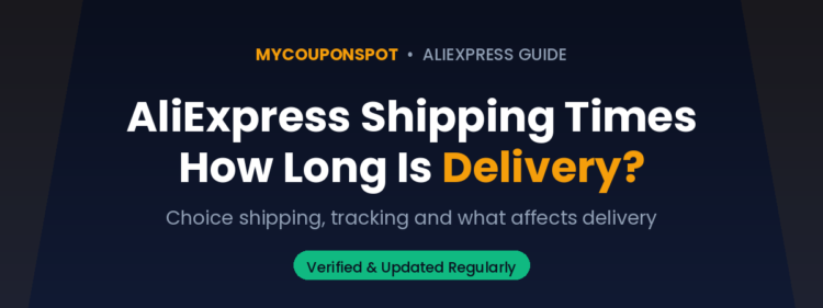 AliExpress shipping times and delivery guide
